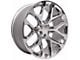 CV98B Chrome 6-Lug Wheel; 24x10; 24mm Offset (99-06 Silverado 1500)