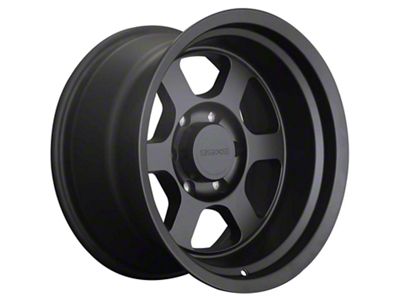 9Six9 Wheels SIX-1 Deep Matte Black 6-Lug Wheel; 17x8.5; -10mm Offset (07-13 Sierra 1500)