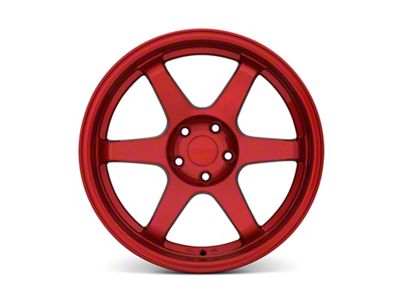 9Six9 Wheels SIX-1 Truck Candy Apple Red 6-Lug Wheel; 17x8.5; -10mm Offset (07-13 Sierra 1500)