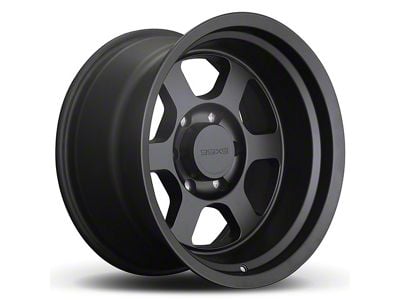9Six9 Wheels SIX-1 Deep Matte Black 6-Lug Wheel; 17x9; -36mm Offset (07-13 Silverado 1500)
