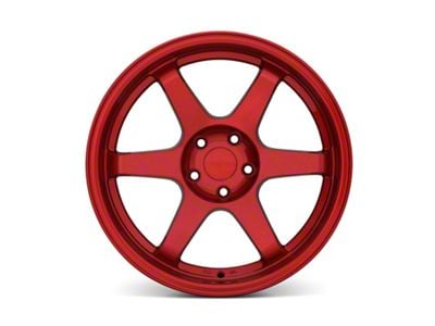 9Six9 Wheels SIX-1 Truck Candy Apple Red 6-Lug Wheel; 17x8.5; -10mm Offset (07-13 Silverado 1500)