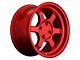 9Six9 Wheels SIX-1 Deep Candy Apple Red 6-Lug Wheel; 17x8.5; -10mm Offset (2024 Ranger)