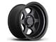 9Six9 Wheels SIX-1 Deep Matte Black 6-Lug Wheel; 17x9; -36mm Offset (99-06 Sierra 1500)