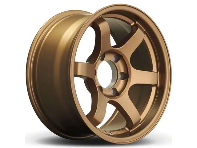 9Six9 Wheels SIX-1 Truck/SUV Matte Bronze 6-Lug Wheel; 17x8.5; -10mm Offset (23-24 Canyon)