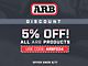 ARB TRED Pro Recovery Boards; Black