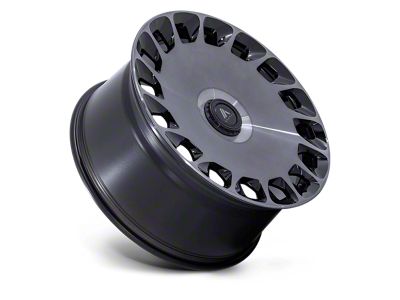 Asanti Aristocrat Gloss Black Machined 5-Lug Wheel; 22x10.5; 45mm Offset (87-90 Dakota)