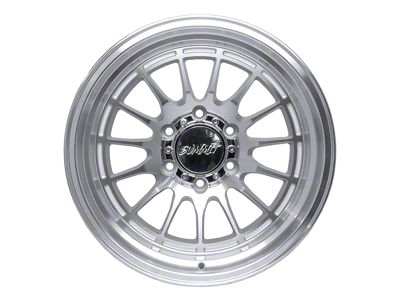 SSW Off-Road Wheels Dakar Machined Silver 6-Lug Wheel; 17x9; -25mm Offset (07-13 Silverado 1500)