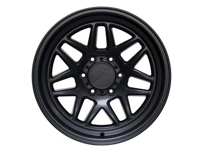 SSW Off-Road Wheels Sierra Matte Black 6-Lug Wheel; 17x9; -25mm Offset (14-18 Silverado 1500)