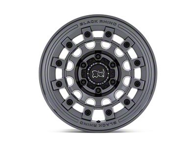 Black Rhino Fuji Matte Gunmetal 6-Lug Wheel; 17x8; 20mm Offset (07-13 Sierra 1500)