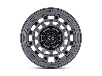 Black Rhino Fuji Matte Gunmetal 6-Lug Wheel; 17x8; 20mm Offset (19-23 Ranger)