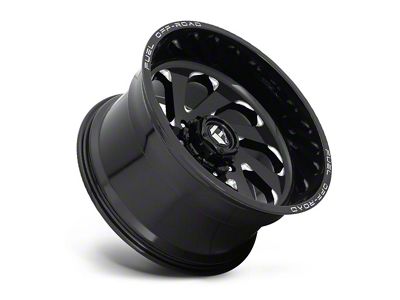 Fuel Wheels Vortex Gloss Black Milled 6-Lug Wheel; 20x12; -44mm Offset (19-24 RAM 1500)