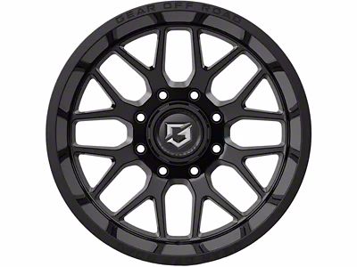 Gear Off-Road Raid Gloss Black 6-Lug Wheel; 18x9; 18mm Offset (07-13 Silverado 1500)