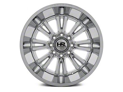 Hardrock Offroad Spine Xposed Chrome 6-Lug Wheel; 24x12; -44mm Offset (19-24 Silverado 1500)