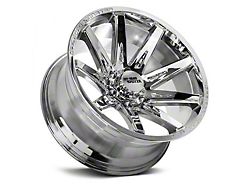 Off Road Monster M25 Chrome 6-Lug Wheel; 22x12; -44mm Offset (19-24 RAM 1500)