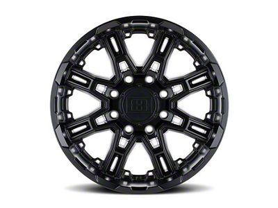 Level 8 Wheels Slingshot Matte Black 6-Lug Wheel; 20x11.5; -44mm Offset (19-24 Silverado 1500)