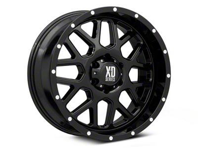 XD Grenade Gloss Black 6-Lug Wheel; 18x9; 18mm Offset (21-24 Tahoe)