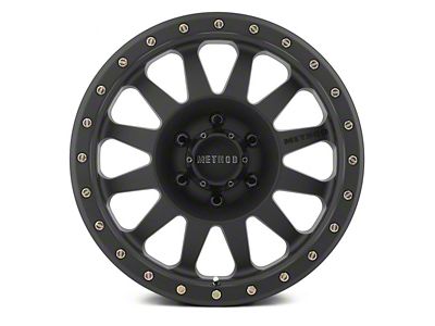 Method Race Wheels MR304 Double Standard Matte Black 6-Lug Wheel; 20x10; -10mm Offset (07-14 Yukon)
