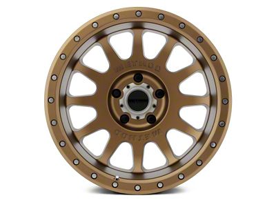 Method Race Wheels MR605 NV Bronze 6-Lug Wheel; 20x10; -24mm Offset (21-24 Tahoe)