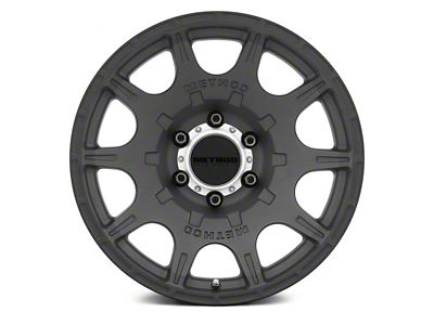Method Race Wheels MR308 Roost Matte Black 6-Lug Wheel; 17x8.5; 0mm Offset (15-20 Tahoe)