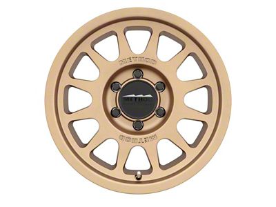 Method Race Wheels MR703 Bead Grip Bronze 6-Lug Wheel; 17x8.5; 35mm Offset (19-23 Ranger)