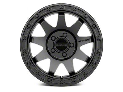 Method Race Wheels MR317 Matte Black 6-Lug Wheel; 17x8.5; 0mm Offset (23-24 Canyon)