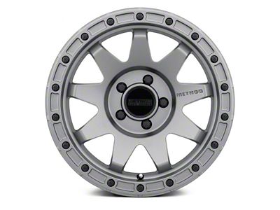 Method Race Wheels MR317 Matte Titanium 6-Lug Wheel; 17x8.5; 0mm Offset (15-20 Yukon)