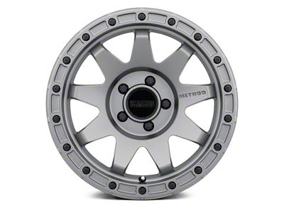 Method Race Wheels MR317 Matte Titanium 6-Lug Wheel; 17x8.5; 0mm Offset (07-14 Tahoe)