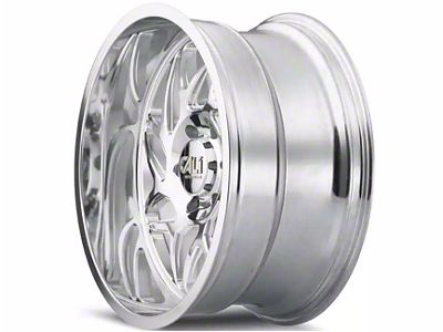 Cali Off-Road Gemini Polished Milled 6-Lug Wheel; 22x12; -51mm Offset (23-24 Canyon)