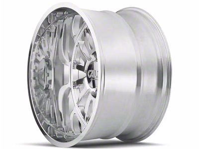 Cali Off-Road Summit Polished 6-Lug Wheel; 22x10; 0mm Offset (14-18 Sierra 1500)