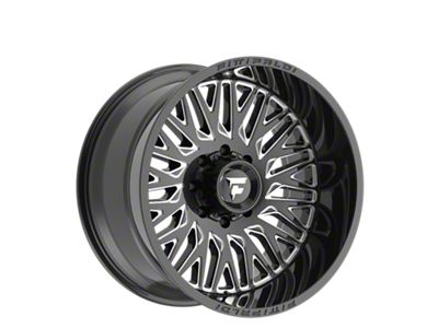 Fittipaldi Offroad FA07 Gloss Black Milled 6-Lug Wheel; 20x12; -44mm Offset (15-20 F-150)