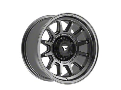 Fittipaldi Offroad FT102 Satin Anthracite 6-Lug Wheel; 17x8.5; 0mm Offset (15-20 Tahoe)