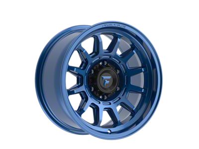 Fittipaldi Offroad FT102 Satin Blue 6-Lug Wheel; 17x8.5; 0mm Offset (99-06 Silverado 1500)