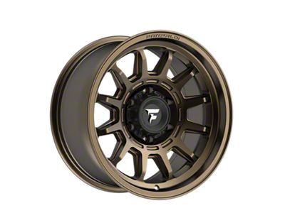 Fittipaldi Offroad FT102 Satin Bronze 6-Lug Wheel; 17x8.5; 0mm Offset (99-06 Silverado 1500)