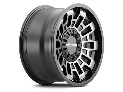 Mayhem Wheels Cortex Matte Black with Dark Tint 6-Lug Wheel; 20x9; 0mm Offset (19-24 Sierra 1500)