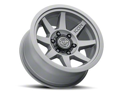 ICON Alloys Rebound SLX Charcoal 6-Lug Wheel; 17x8.5; 25mm Offset (99-06 Silverado 1500)