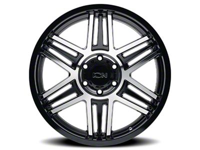 ION Wheels TYPE 147 Black Machined 6-Lug Wheel; 20x10; -19mm Offset (19-24 RAM 1500)