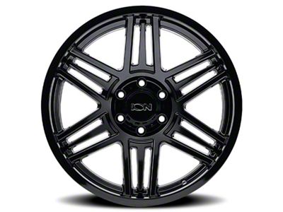 ION Wheels TYPE 147 Gloss Black 6-Lug Wheel; 20x10; -19mm Offset (07-13 Silverado 1500)