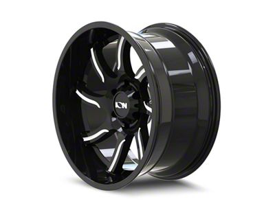 ION Wheels TYPE 151 Gloss Black Milled 6-Lug Wheel; 20x9; 0mm Offset (19-23 Ranger)