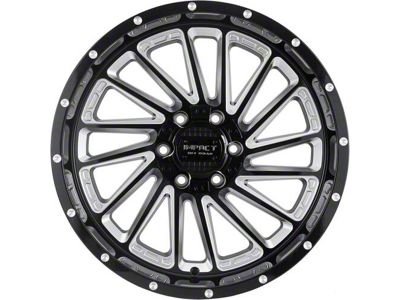 Impact Wheels 903 Gloss Black Milled 6-Lug Wheel; 20x10; -12mm Offset (23-24 Canyon)