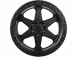 Lock Off-Road Olympus Matte Black with Matte Black Ring 6-Lug Wheel; 17x9; -12mm Offset (23-24 Colorado)