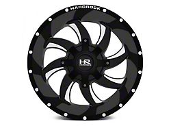 Hardrock Offroad Devious Gloss Black Milled 6-Lug Wheel; 20x12; -44mm Offset (23-24 Canyon)