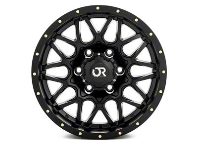 RTX Offroad Wheels Canyon Satin Black 6-Lug Wheel; 18x9; 10mm Offset (14-18 Silverado 1500)