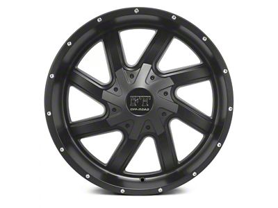 Full Throttle Off Road FT1 Satin Black 6-Lug Wheel; 18x9; 0mm Offset (15-22 Colorado)