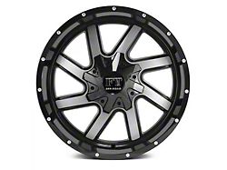 Full Throttle Off Road FT1 Gloss Black Machined 6-Lug Wheel; 20x10; -24mm Offset (23-24 Canyon)