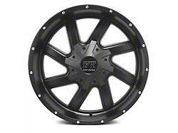 Full Throttle Off Road FT1 Satin Black 6-Lug Wheel; 20x10; -24mm Offset (23-24 Canyon)