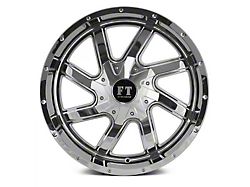 Full Throttle Off Road FT1 Chrome 6-Lug Wheel; 17x9; 0mm Offset (19-23 Ranger)