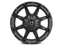 Full Throttle Off Road FT2 Satin Black 6-Lug Wheel; 17x9; 0mm Offset (97-04 Dakota)