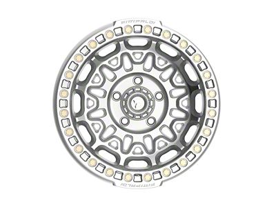 Fittipaldi Offroad FB150 Machined Silver 6-Lug Wheel; 17x9; -15mm Offset (99-06 Sierra 1500)