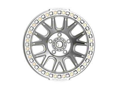 Fittipaldi Offroad FB151 Machined Silver 6-Lug Wheel; 17x9; -38mm Offset (2024 Ranger)