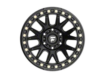 Fittipaldi Offroad FB151 Satin Black 6-Lug Wheel; 17x9; -38mm Offset (2024 Ranger)